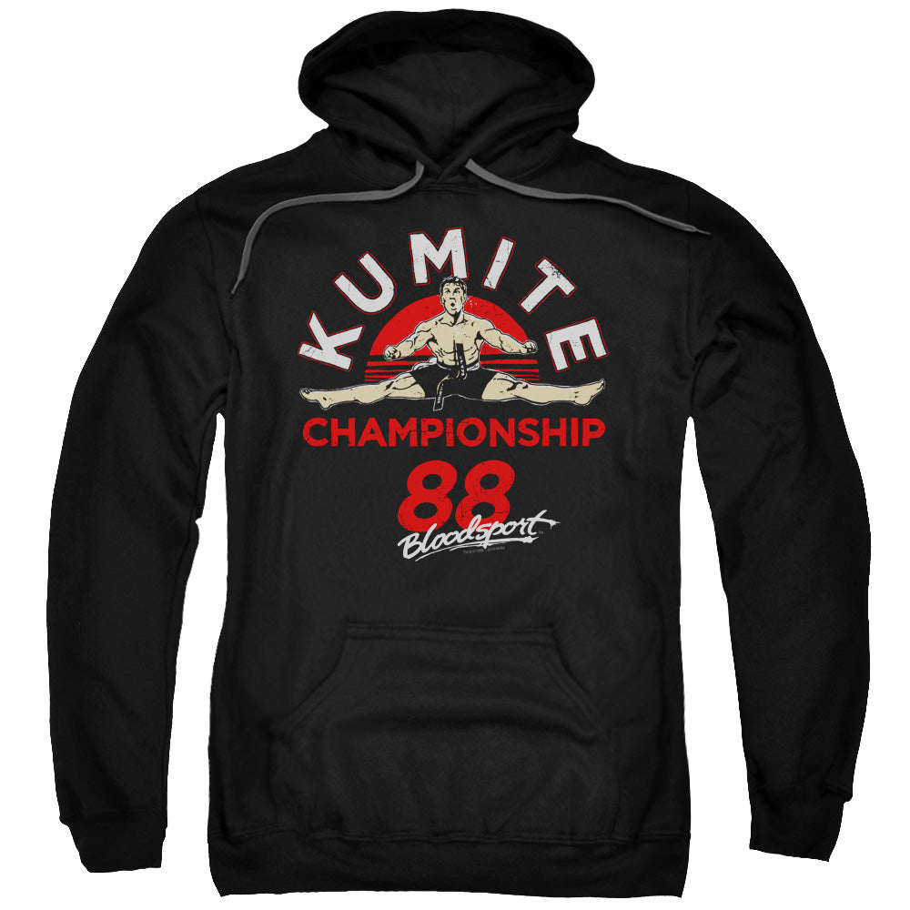 Bloodsport Championship 88 Mens Hoodie Black Officially Licensed