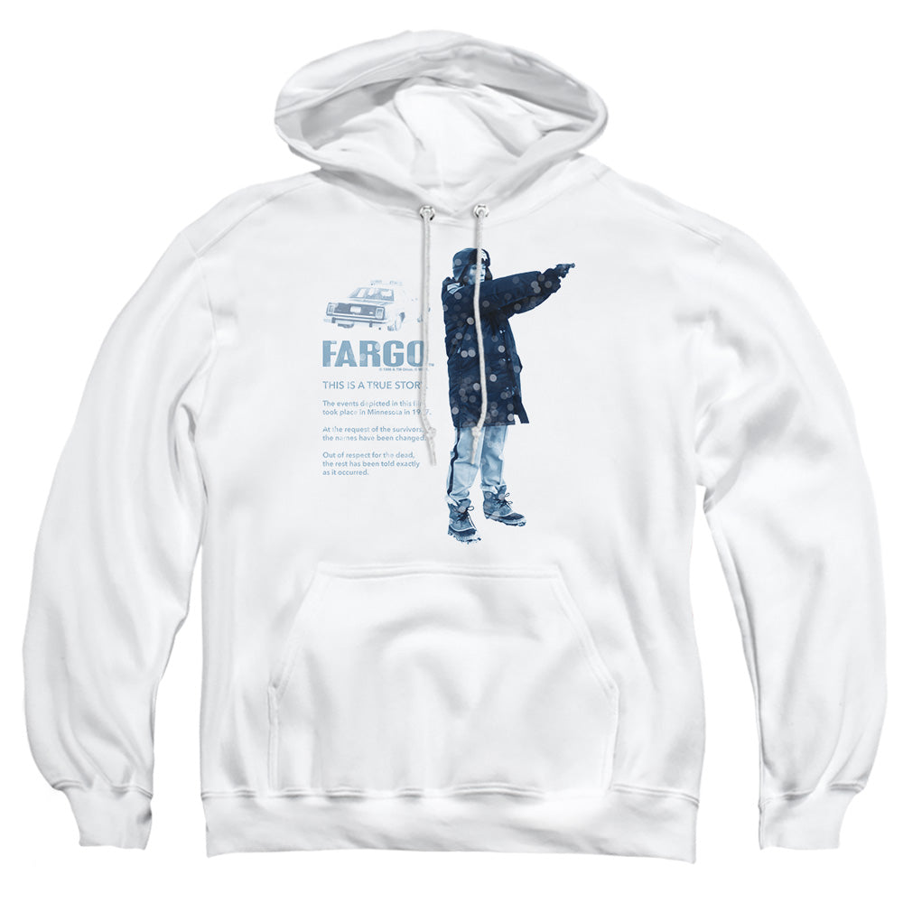 Fargo This Is A True Story Mens Hoodie White Officially Licensed