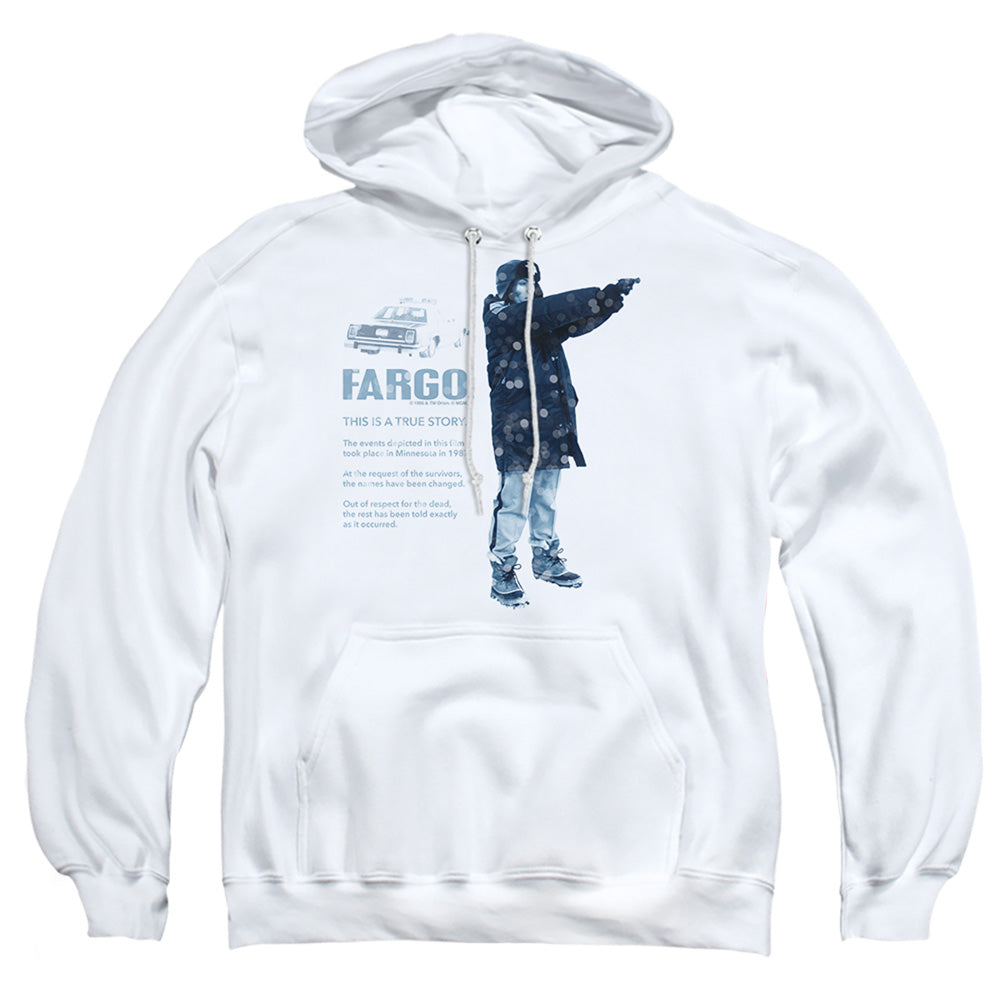 Fargo This Is A True Story Mens Hoodie White Officially Licensed