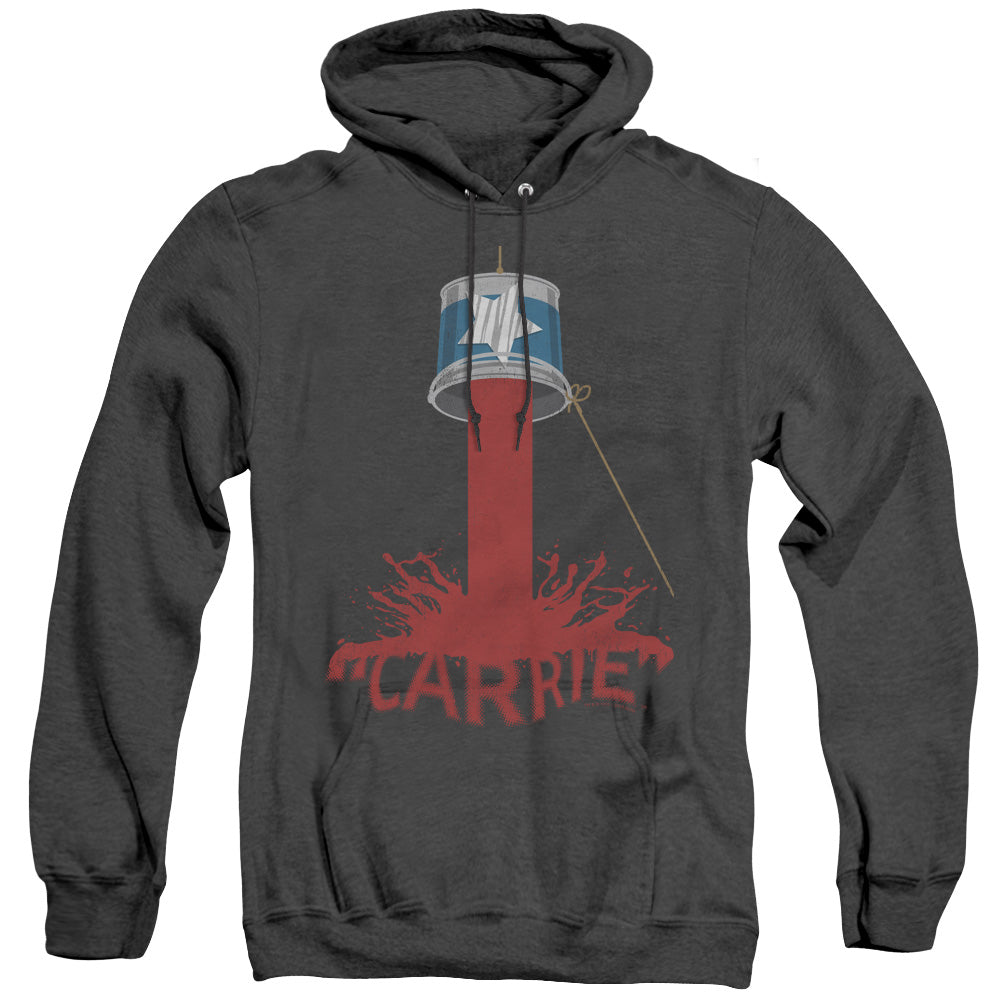 Carrie Bucket Of Blood Mens Heather Hoodie Black Officially Licensed