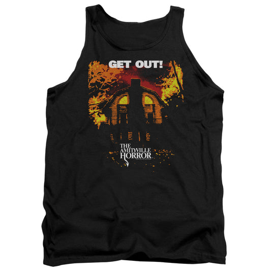 Amityville Horror Get Out Mens Tank Top Shirt Black Officially Licensed
