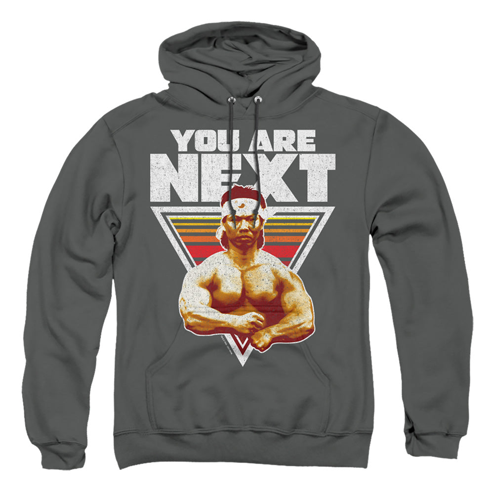 Bloodsport You Are Next Mens Hoodie Charcoal Officially Licensed