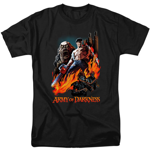 Army Of Darkness Painted Evil Mens T Shirt Black Officially Licensed