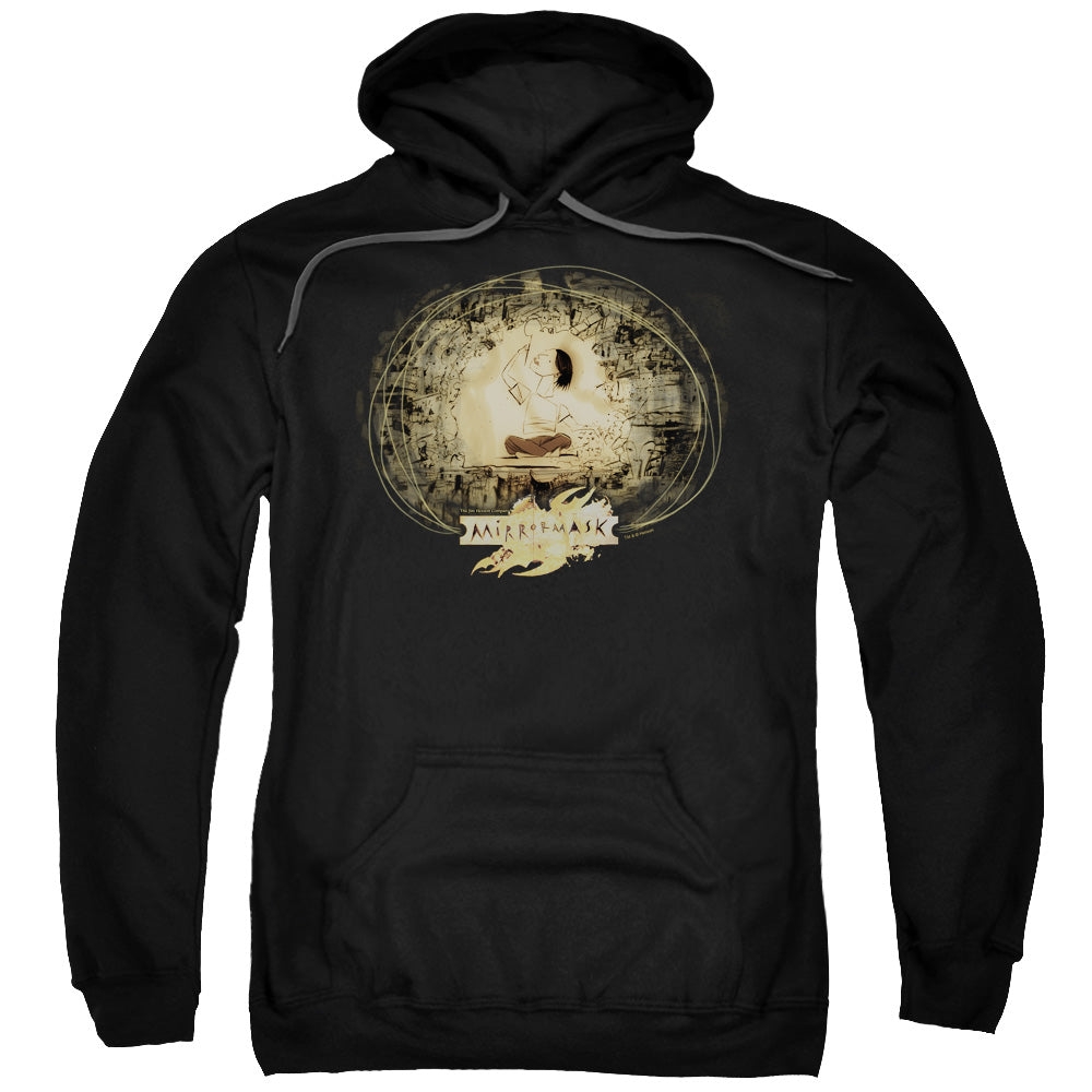 Mirrormask Sketch Mens Hoodie Black Officially Licensed