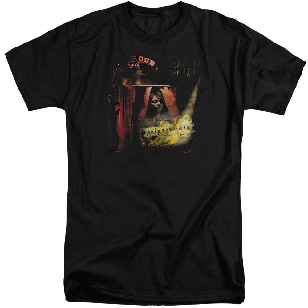 Mirrormask Big Top Poster Mens Tall T Shirt Black Officially Licensed