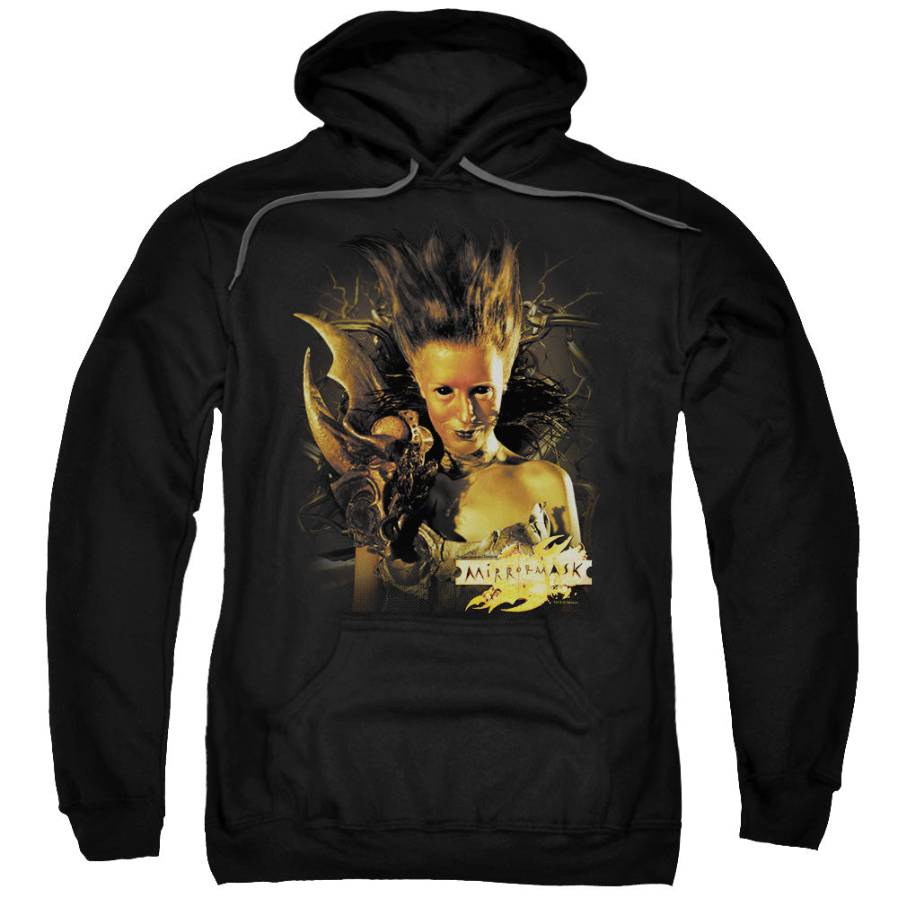 Mirrormask Queen Of Shadows Mens Hoodie Black Officially Licensed