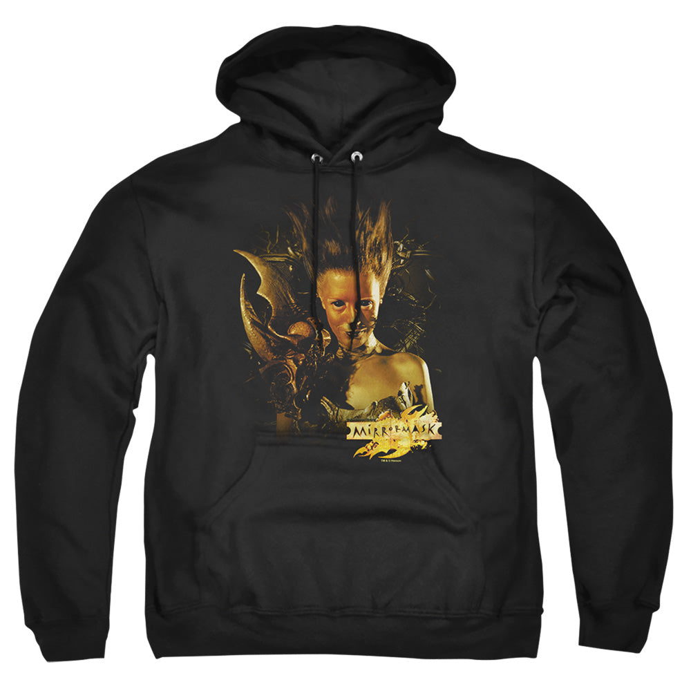 Mirrormask Queen Of Shadows Mens Hoodie Black Officially Licensed