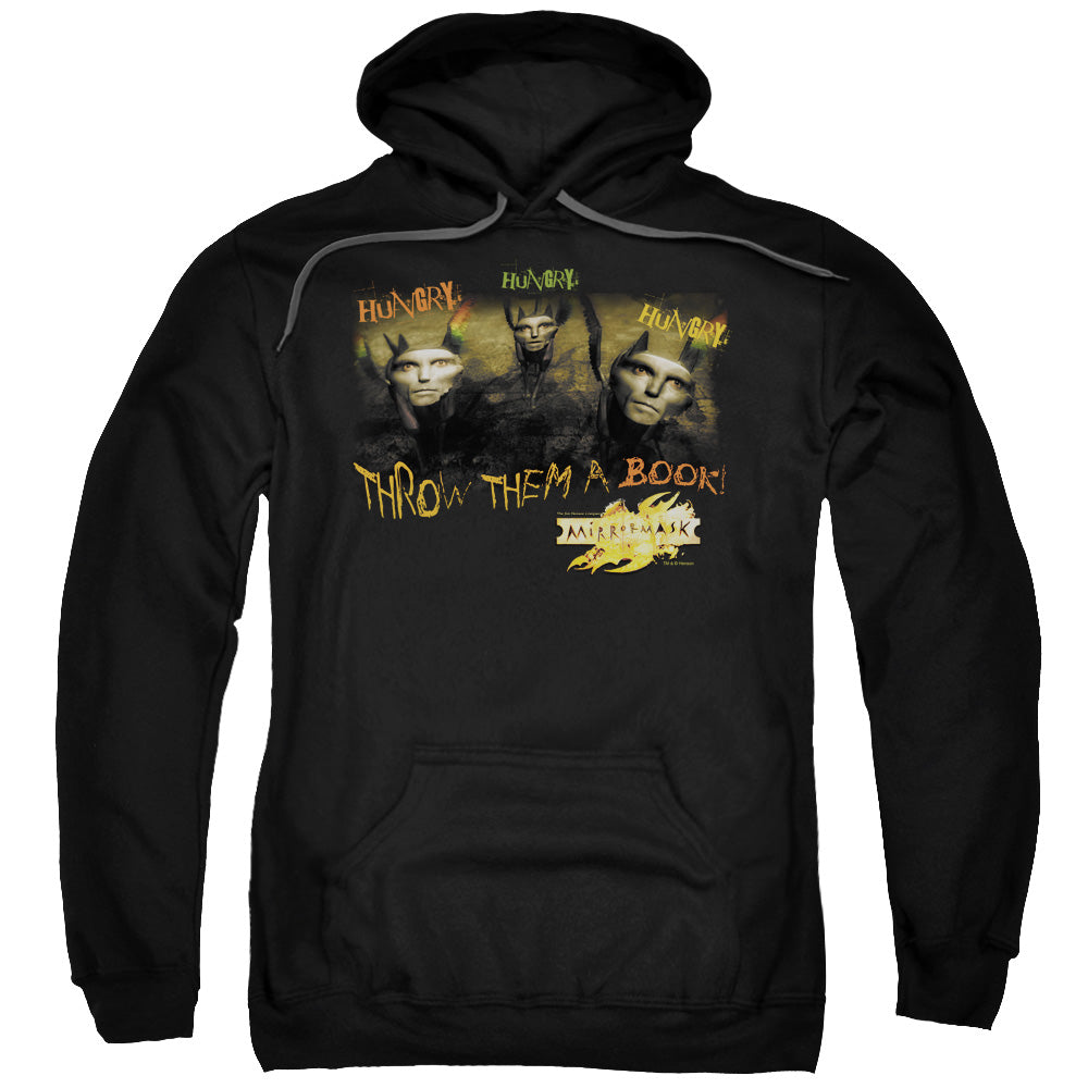 Mirrormask Hungry Mens Hoodie Black Officially Licensed