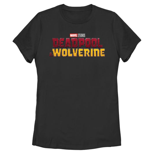 Marvel New Logo DeadPool 3 Womens T Shirt
