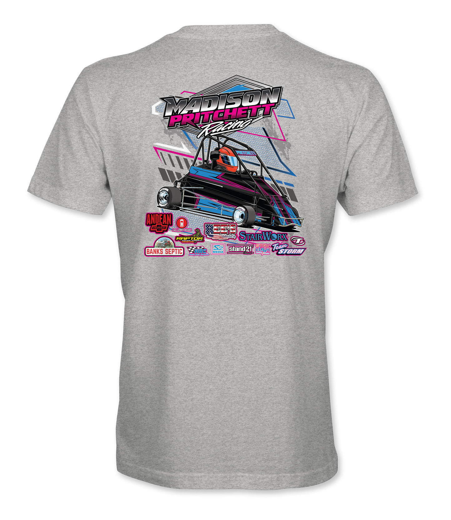 Madison Pritchett Racing 2023 T-Shirts