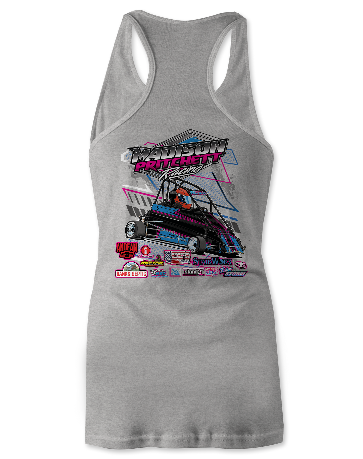 Madison Pritchett Racing 2023 Tank Tops