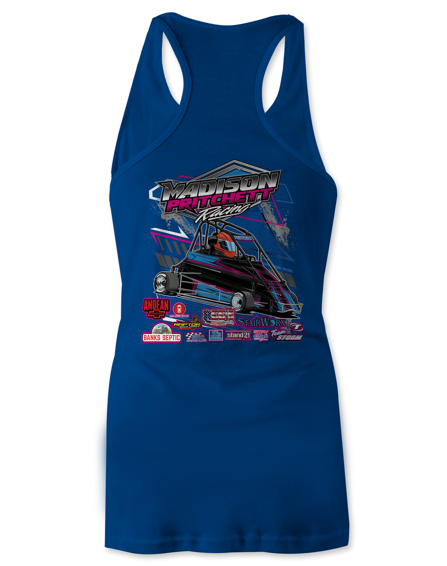 Madison Pritchett Racing 2023 Tank Tops