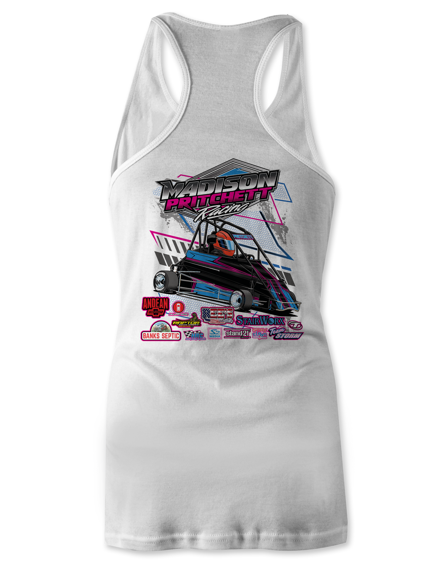 Madison Pritchett Racing 2023 Tank Tops