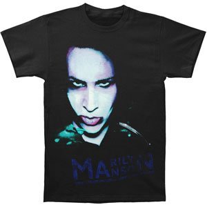 Marilyn Manson Marilyn Manson Oversaturated Men'S T-Shirt, Black, Small [T-Shirt] - Rock Band Apparel