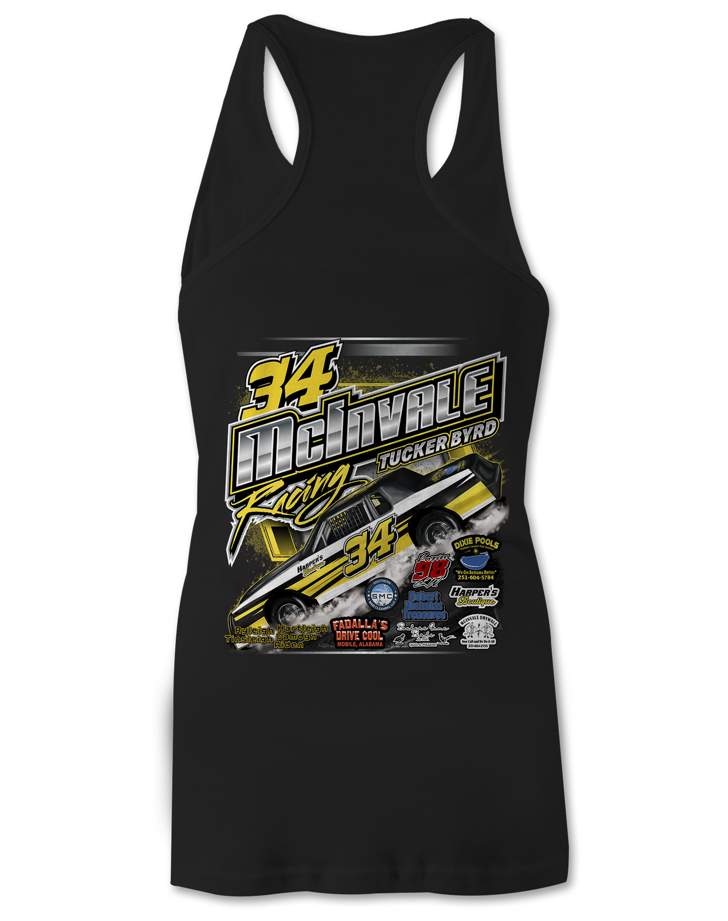 McInvale Racing Tank Tops