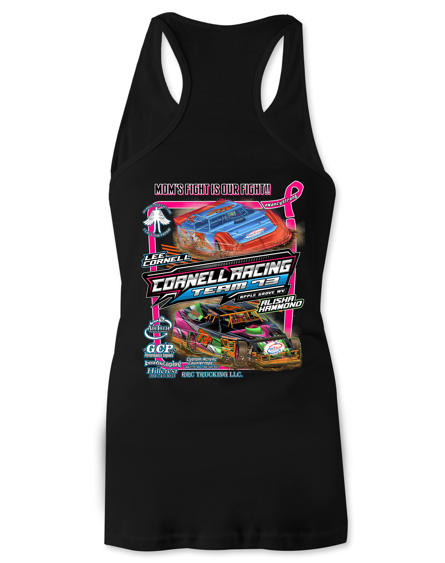 Cornell Racing Tank Tops