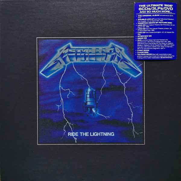 Ride the Lightning (Deluxe Edition, Boxed Set, With CD, With DVD) [Vinyl]