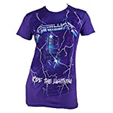 Metallica Purple Lightning [T-Shirt] - Rock Band Apparel