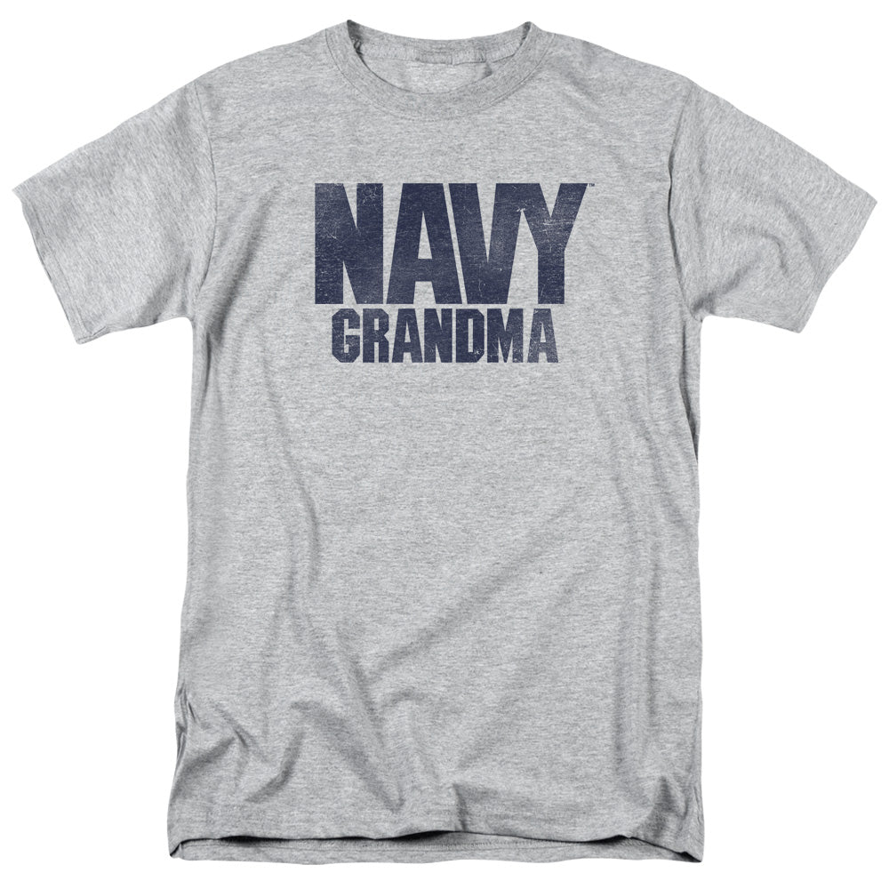 Navy Grandma Mens T Shirt Athletic Heather Officially Licensed