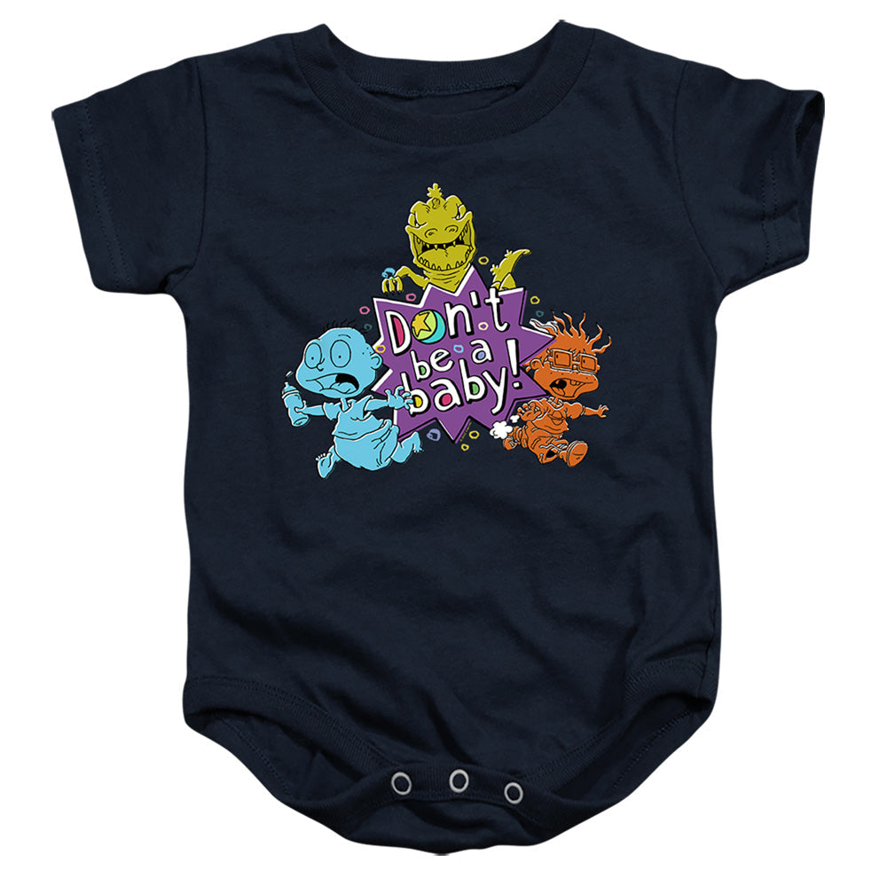 Rugrats Babies Run For The Hills Infant Baby Snapsuit Navy Officially Licensed
