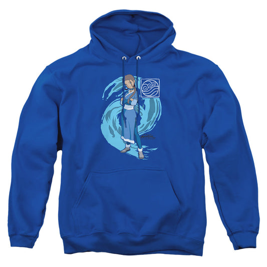 Avatar The Last Airbender Katara Water Wave Mens Hoodie Royal Officially Licensed