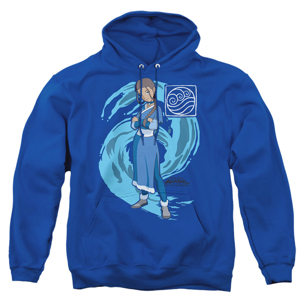 Avatar The Last Airbender Katara Water Wave Mens Hoodie Royal Blue