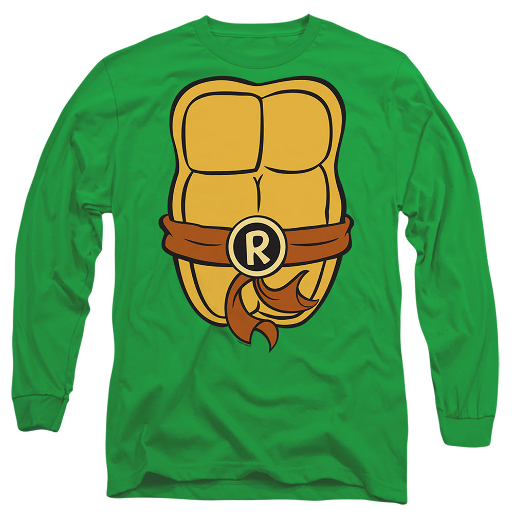 Tmnt Raphael Chest Mens Long Sleeve Shirt Kelly Green Officially Licensed