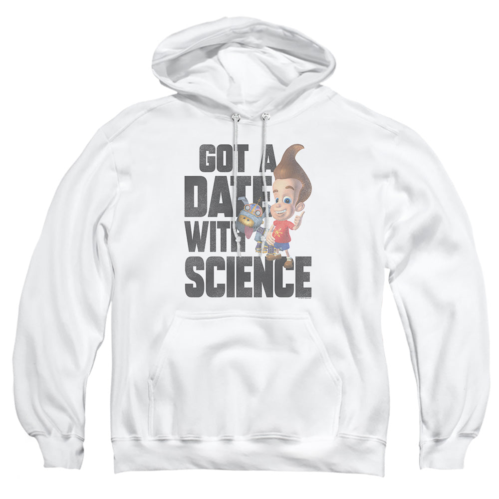 Jimmy Neutron Jimmy Neutron Science Mens Hoodie White Officially Licensed