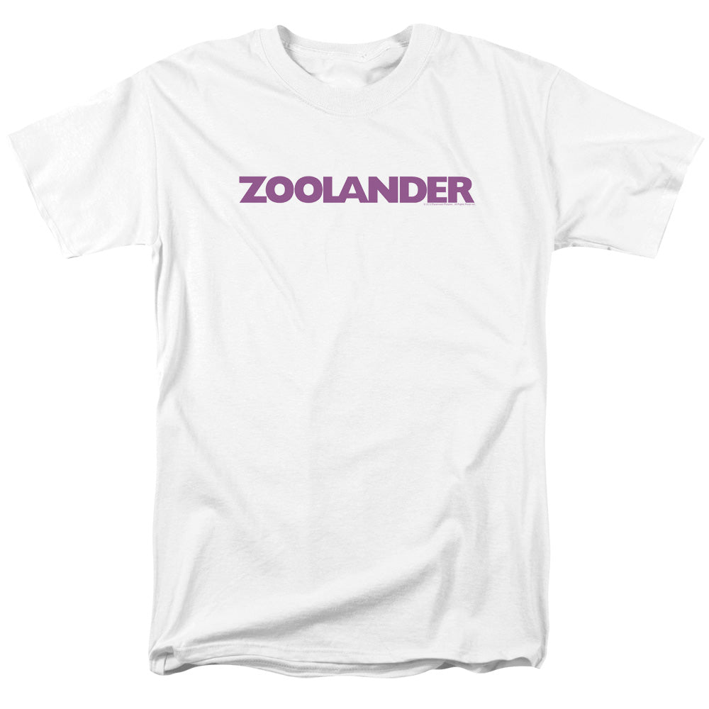 Zoolander Logo Mens T Shirt White Officially Licensed