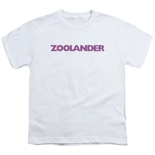 Zoolander Logo Kids Youth T Shirt White Officially Licensed