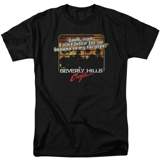 Beverly Hills Cop Banana In My Tailpipe Mens T Shirt Black Officially Licensed
