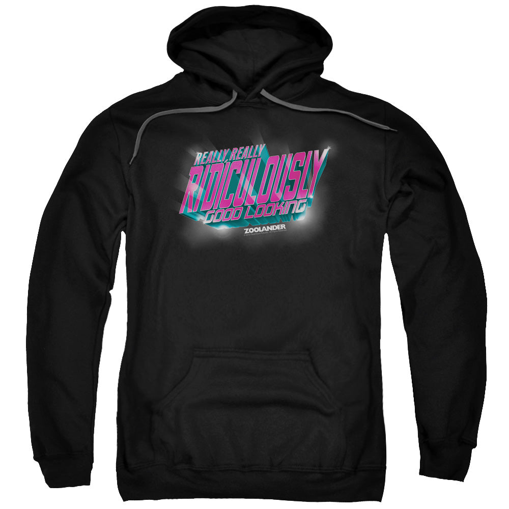 Zoolander Ridiculously Good Looking Mens Hoodie Black Officially Licensed