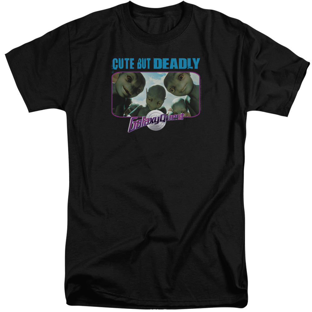 Galaxy Quest Cute But Deadly Mens Tall T Shirt Black Officially Licensed