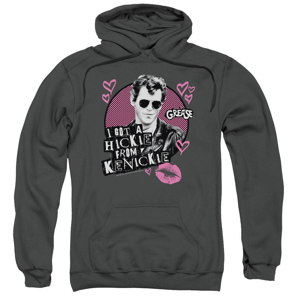 Grease Kenickie Mens Hoodie Charcoal Officially Licensed