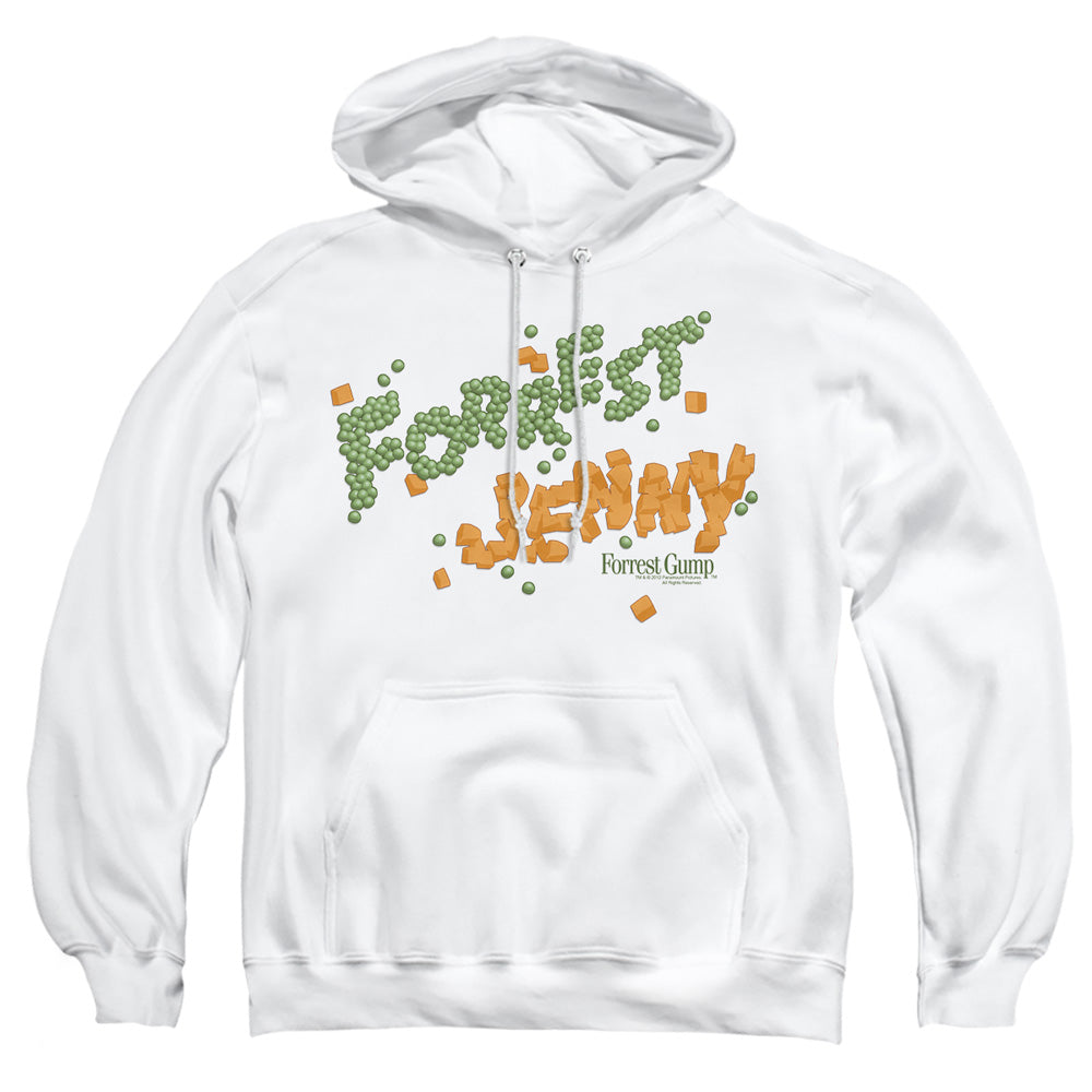 Forrest Gump Peas And Carrots Mens Hoodie White Officially Licensed