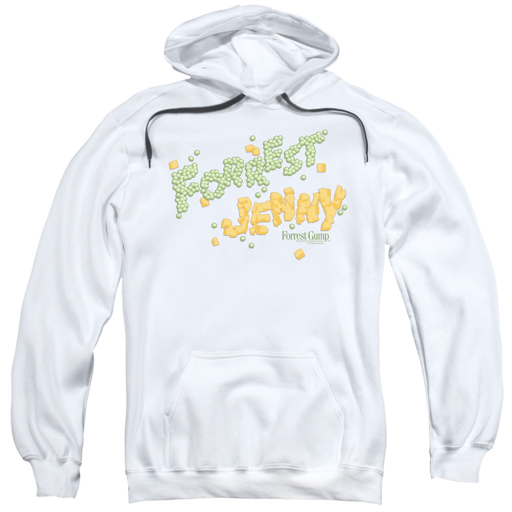 Forrest Gump Peas And Carrots Mens Hoodie White Officially Licensed