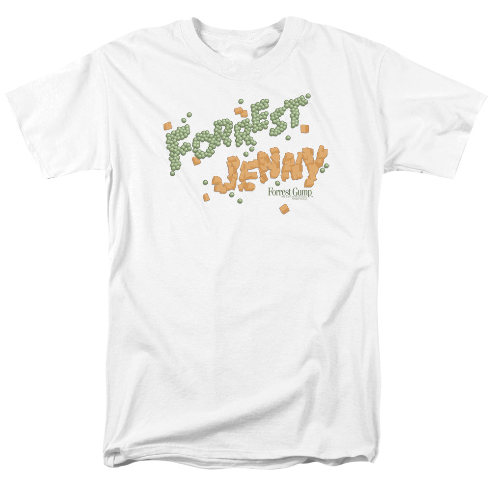 Forrest Gump Peas And Carrots Mens T Shirt White Officially Licensed
