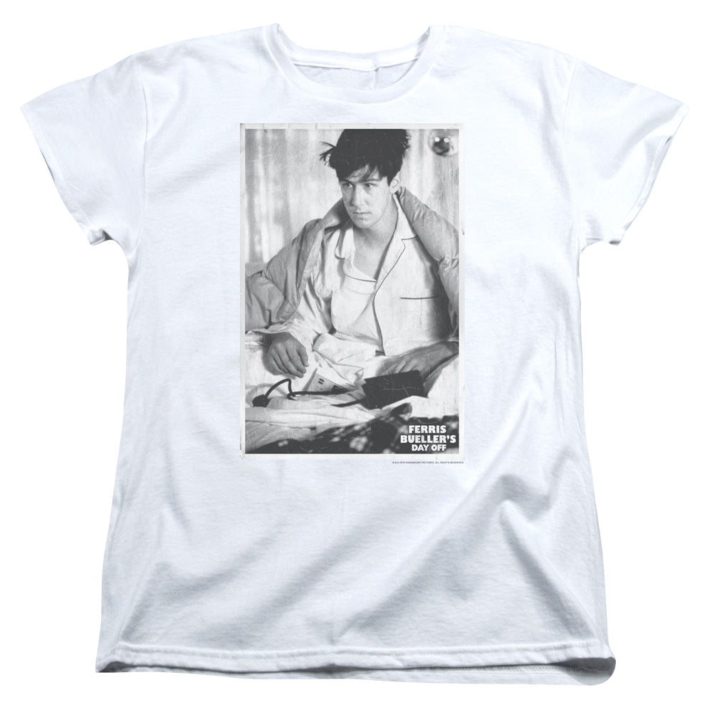 Ferris Buellers Day Off Cameron Womens T Shirt White Officially Licensed
