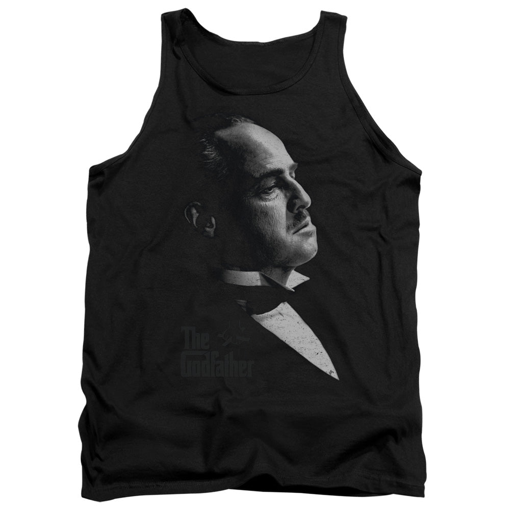 Godfather Graphic Vito Mens Tank Top Shirt Black Officially Licensed