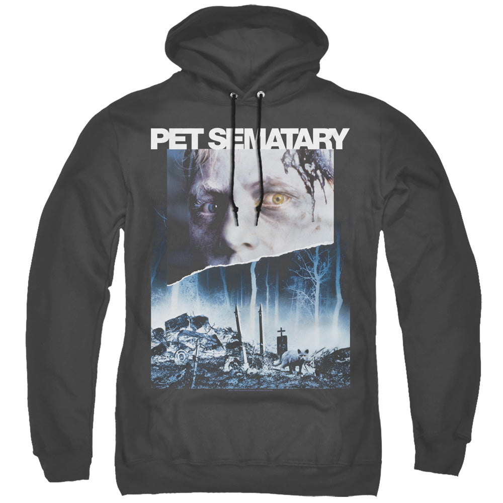 Pet Sematary Poster Art Mens Hoodie Black Officially Licensed