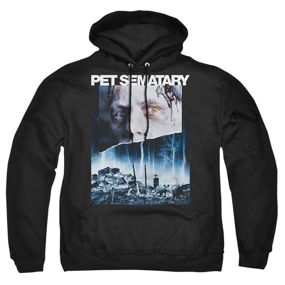 Pet Sematary Poster Art Mens Hoodie Black Officially Licensed