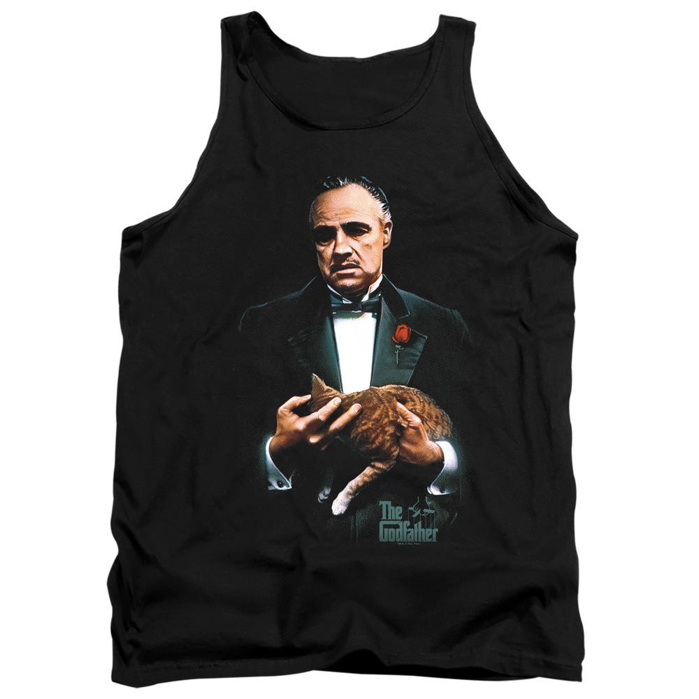 Godfather Painted Poster Mens Tank Top Shirt Black Officially Licensed