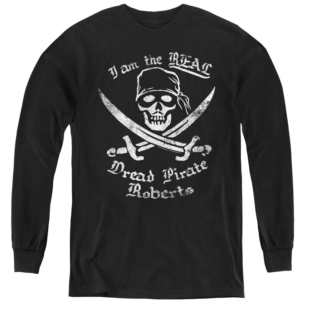 The Princess Bride The Real Dpr Long Sleeve Kids Youth T Shirt Black Officially Licensed