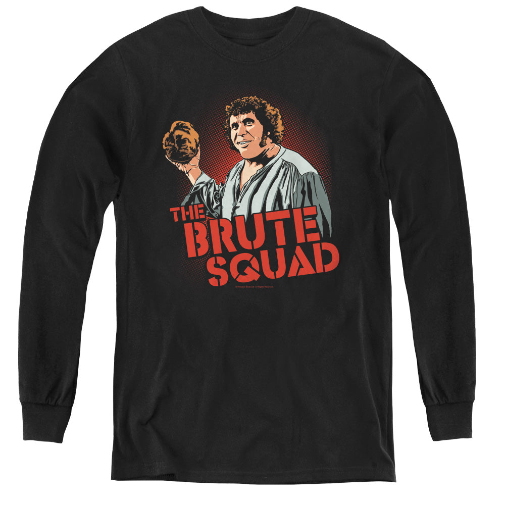 The Princess Bride Brute Squad Long Sleeve Kids Youth T Shirt Black Officially Licensed
