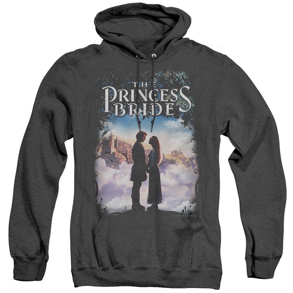 Princess Bride Storybook Love Mens Heather Hoodie Black Officially Licensed