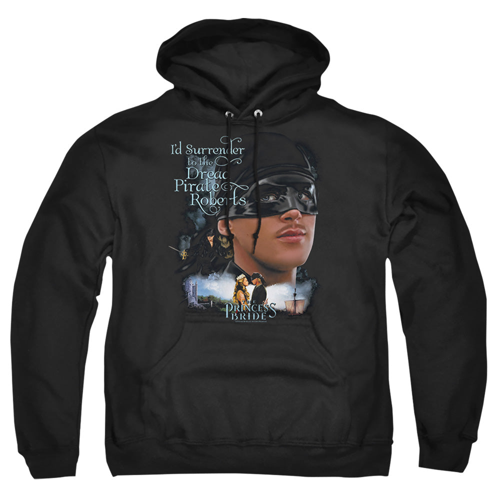 Princess Bride Surrender Mens Hoodie Black Officially Licensed