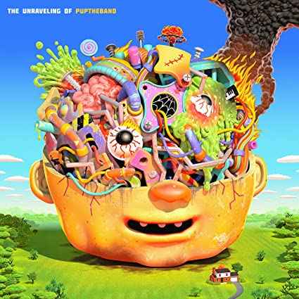 THE UNRAVELING OF PUPTHEBAND (Neon Orange, Yellow & Blue Smush Vinyl) [Vinyl]