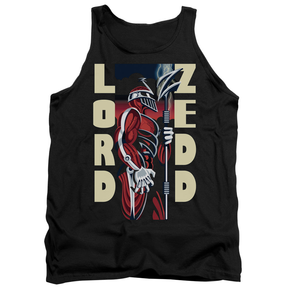 Power Rangers Zedd Deco Mens Tank Top Shirt Black Officially Licensed