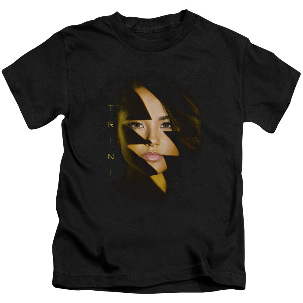 Power Rangers Trini Bolt Juvenile Kids Youth T Shirt Black Officially Licensed