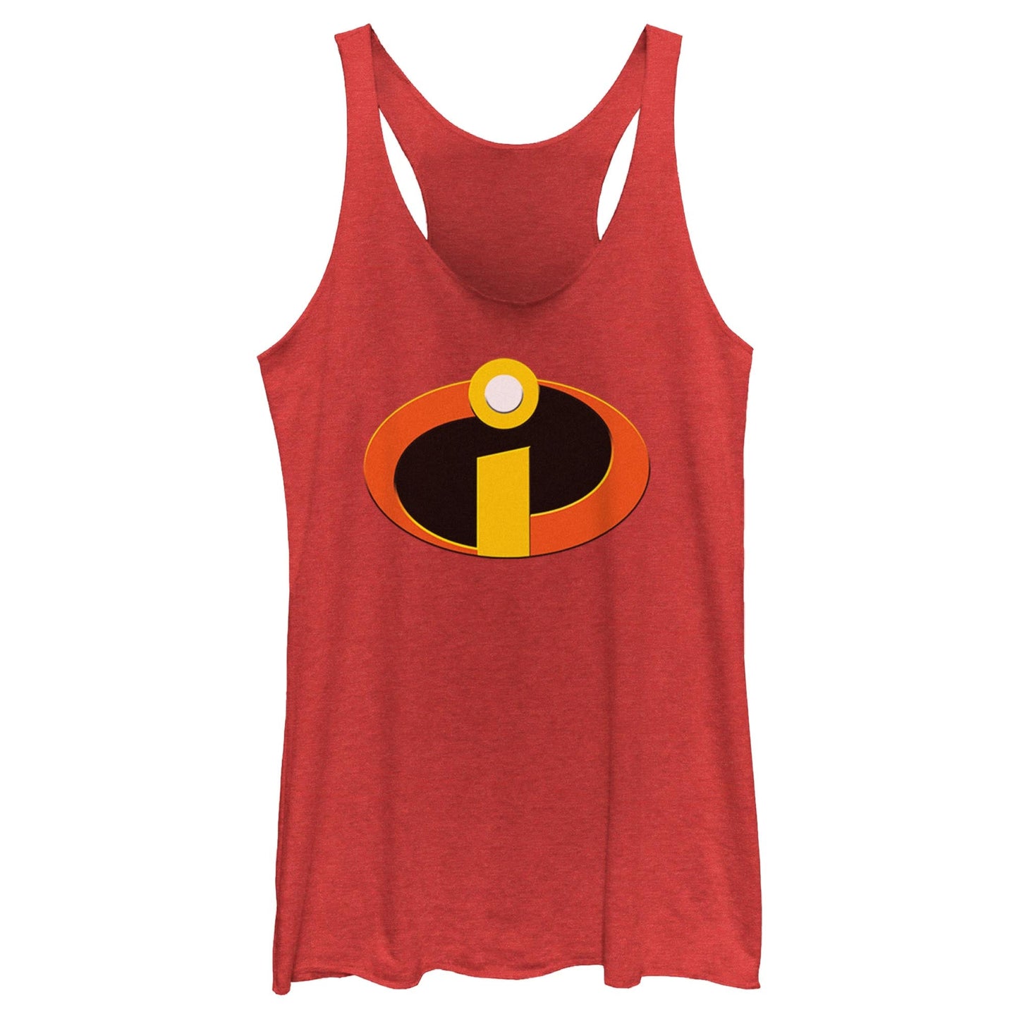 Disney Incredibles Logo Juniors Tank Top Shirt